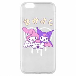 Чехол для iPhone 6/6S Kuromi and My Melody - PrintSalon