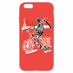 Чохол для iPhone 6/6S Смерть із косою у вінку! Гарячий кремль - PrintSalon
