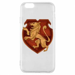 Чехол для iPhone 6/6S Cтарая эмблема Гриффиндор - PrintSalon