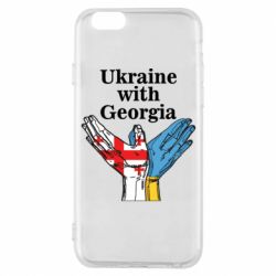 Чехол для iPhone 6/6S Украина с Грузией - PrintSalon