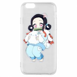 Чехол для iPhone 6/6S Very cute Nezuko - PrintSalon
