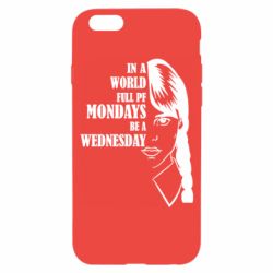 Чехол для iPhone 6/6S Wednesday girl - PrintSalon