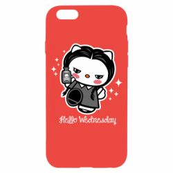 Чехол для iPhone 6/6S Wednesday Hello Kitty - PrintSalon