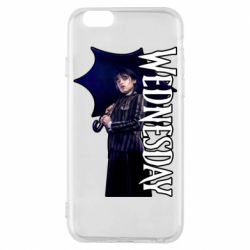 Чехол для iPhone 6/6S Wendesday Addams - PrintSalon