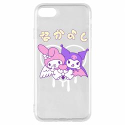 Чехол для iPhone 7 Kuromi and My Melody - PrintSalon