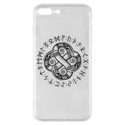 Чехол для iPhone 7 Plus Celtic Dragon and Runes - PrintSalon