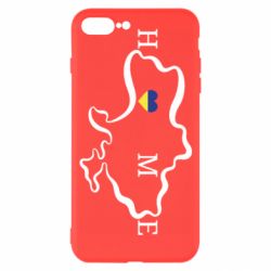 Чехол для iPhone 7 Plus Home. Map of Ukraine - PrintSalon