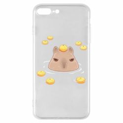 Чехол для iPhone 7 Plus Морда капибары - PrintSalon