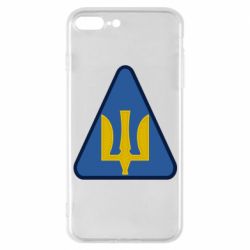 Чехол для iPhone 7 Plus Нарукавный знак воздушных сил Украины - PrintSalon