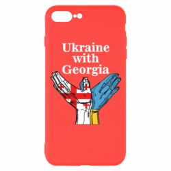 Чехол для iPhone 7 Plus Украина с Грузией - PrintSalon