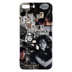 Чехол для iPhone 7 Plus Венздей Адамс. - PrintSalon