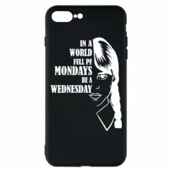 Чехол для iPhone 7 Plus Wednesday girl - PrintSalon