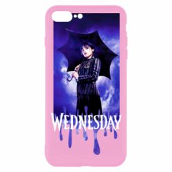 Чехол для iPhone 7 Plus Wednesday Text Logo - PrintSalon