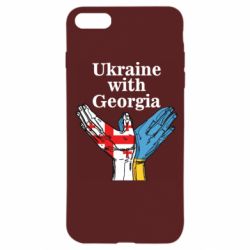 Чехол для iPhone 7 Украина с Грузией - PrintSalon