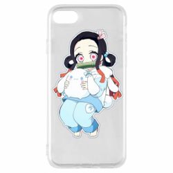 Чехол для iPhone 7 Very cute Nezuko - PrintSalon
