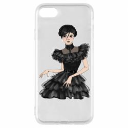 Чехол для iPhone 7 Wednesday Sketch - PrintSalon