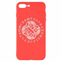 Чехол для iPhone 8 Plus Celtic Dragon and Runes - PrintSalon