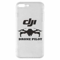 Чехол для iPhone 8 Plus Dji Drone Pilote - PrintSalon