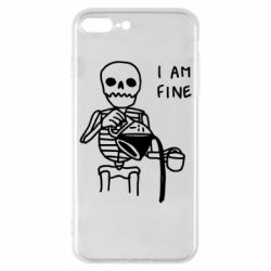 Чехол для iPhone 8 Plus I'm Fine... - PrintSalon