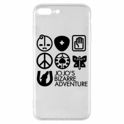 Чохол для iPhone 8 Plus JoJo Symbols - PrintSalon