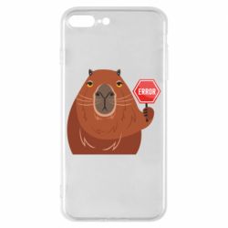 Чехол для iPhone 8 Plus Капибара. Error - PrintSalon