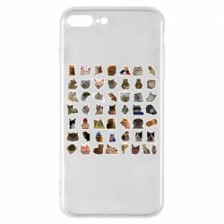 Чехол для iPhone 8 Plus Коты мем. - PrintSalon