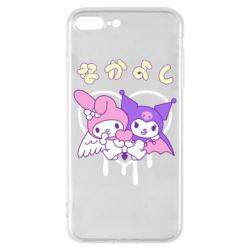 Чехол для iPhone 8 Plus Kuromi and My Melody - PrintSalon