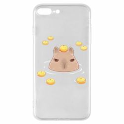 Чехол для iPhone 8 Plus Морда капибары - PrintSalon
