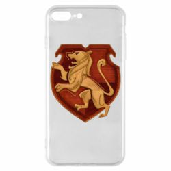 Чехол для iPhone 8 Plus Cтарая эмблема Гриффиндор - PrintSalon