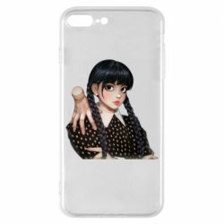 Чехол для iPhone 8 Plus Венсдей и Вещь - PrintSalon