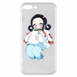 Чехол для iPhone 8 Plus Very cute Nezuko - PrintSalon