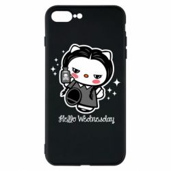 Чехол для iPhone 8 Plus Wednesday Hello Kitty - PrintSalon
