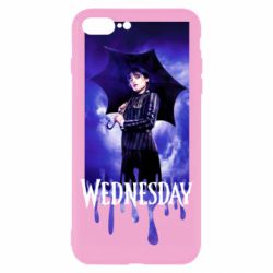 Чехол для iPhone 8 Plus Wednesday Text Logo - PrintSalon