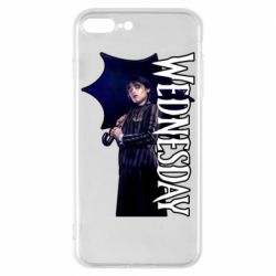 Чехол для iPhone 8 Plus Wendesday Addams - PrintSalon