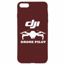 Чехол для iPhone 8 Dji Drone Pilote - PrintSalon