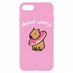 Чехол для iPhone 8 Donut Worry - PrintSalon