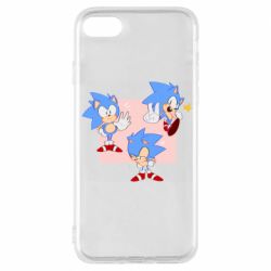 Чехол для iPhone 8 Funny Sonic - PrintSalon
