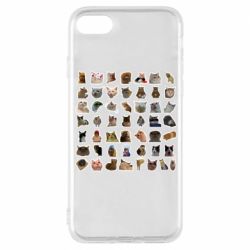 Чехол для iPhone 8 Коты мем. - PrintSalon