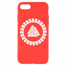 Чехол для iPhone 8 Scandinavian Runes And Walknut - PrintSalon