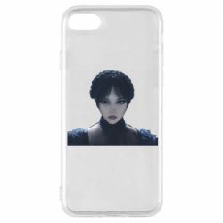 Чехол для iPhone 8 Венсдей