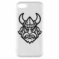 Чехол для iPhone 8 Викинг в Шлеме - PrintSalon