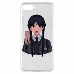 Чехол для iPhone 8 Wednesday and It - PrintSalon