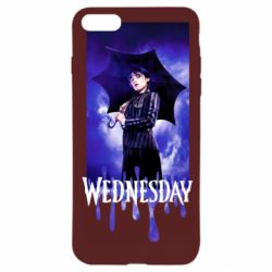 Чехол для iPhone 8 Wednesday Text Logo