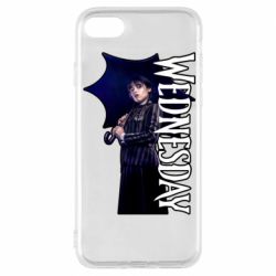 Чехол для iPhone 8 Wendesday Addams