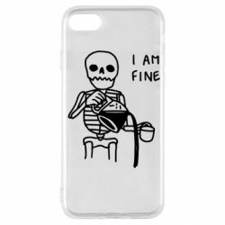 Чехол для iPhone SE 2020 I'm Fine... - PrintSalon