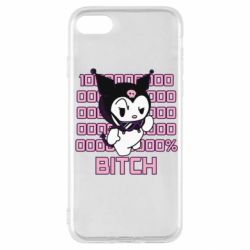 Чехол для iPhone SE 2020 Kuromi bitch - PrintSalon