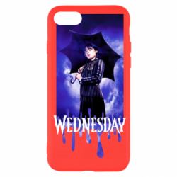 Чехол для iPhone SE 2020 Wednesday Text Logo - PrintSalon
