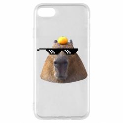 Чехол для iPhone SE 2022 Capybara cool - PrintSalon