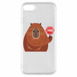 Чехол для iPhone SE 2022 Капибара. Error - PrintSalon