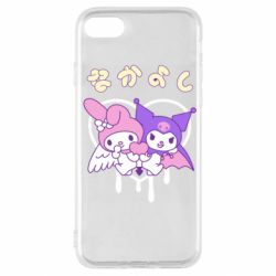 Чехол для iPhone SE 2022 Kuromi and My Melody - PrintSalon